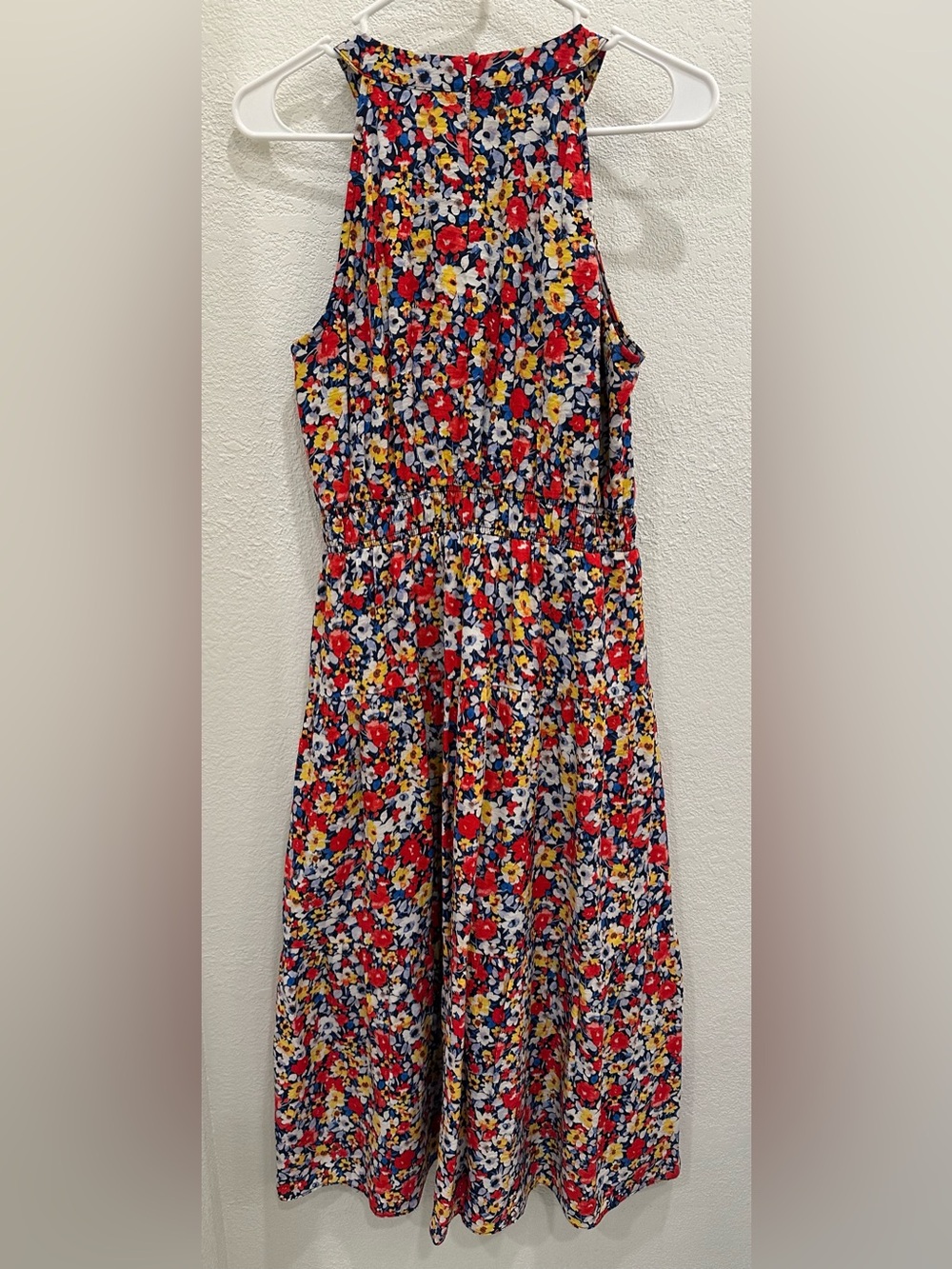 Ann Taylor Floral Sleeveless Midi Dress - Picture 2 of 4